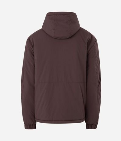 Campera Masculina Parka Outdoor con Capucha y Recortes 6