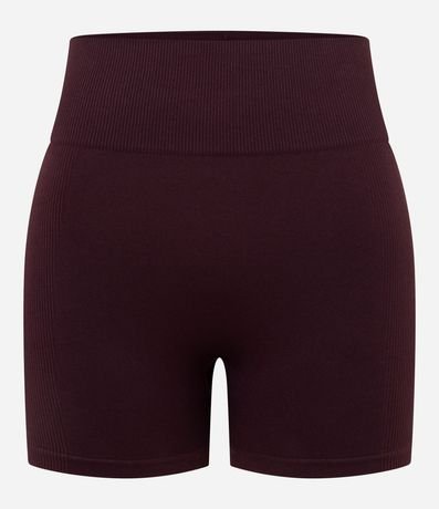 Bermuda Deportiva en Poliamida Seamless con Lateral Acanalada 5