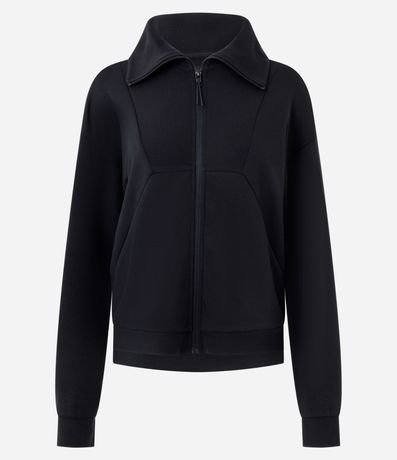 Campera Deportiva en Modal con Detalles Canelados 5