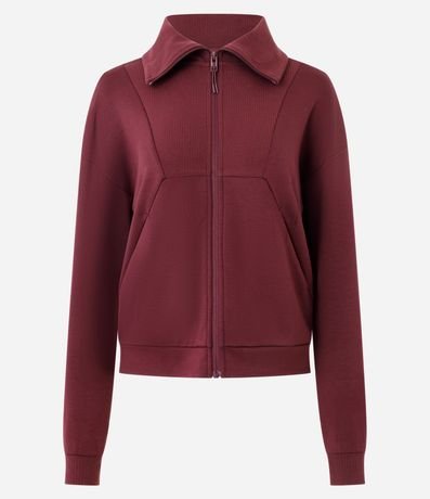 Campera Deportiva en Modal con Detalles Canelados 6