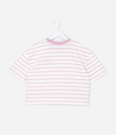 Remera Infantil Rayada con Bordado de Cereza – Talle 5 a 14 años 2