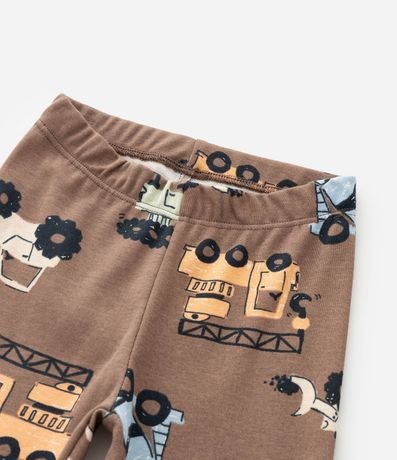 Pijama Infantil con Estampado de Tractores – Talle 1 a 6 años 8