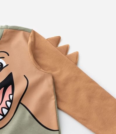 Pijama Infantil con Dinosaurio y Cresta 3D – Talle 1 a 6 años 9