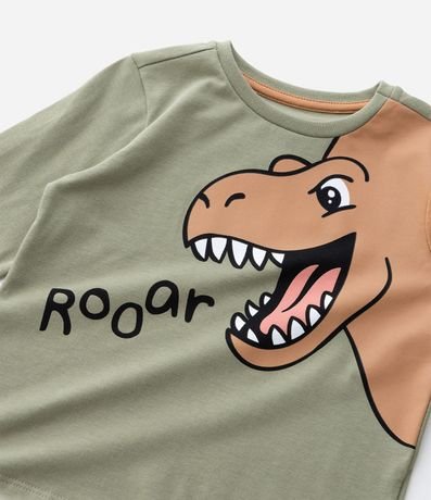 Pijama Infantil con Dinosaurio y Cresta 3D – Talle 1 a 6 años 12