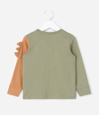 Pijama Infantil con Dinosaurio y Cresta 3D – Talle 1 a 6 años 3