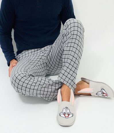 Pantufla Ojota con Estampado do Bugs Bunny