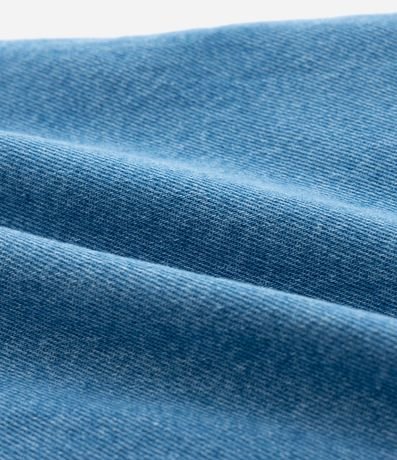 Short Pollera Infantil en Jeans con Colgantes Metálicos – Talle 7 a 16 años 3