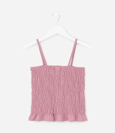 Blusa Infantil con Asas y Detalle de Lástex – Talle 7 a 16 años 2