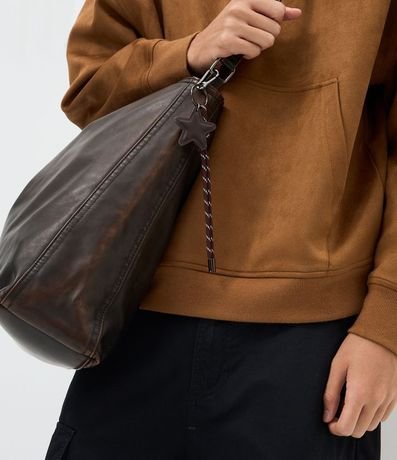 Cartera Shopper en PU Liso con Correa de Hombro 3