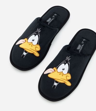 Pantuflas Masculinas Tipo Chinelo con Estampa del Pato Lucas 6