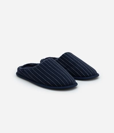 Pantufla Ojota Slipper Rayada Lisa 2