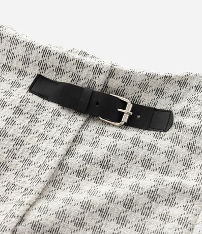 Short Pollera Infantil en Tweed con Hebilla Lateral – Talle 5 a 14 años 5