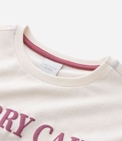 Remera Infantil con Estampado de Bolo Cherry Cake – Talle 5 a 14 años 4