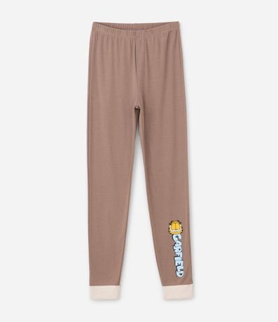 Pijama Infantil do Garfield con Mangas Contrastante – Talle 5 a 14 años 5
