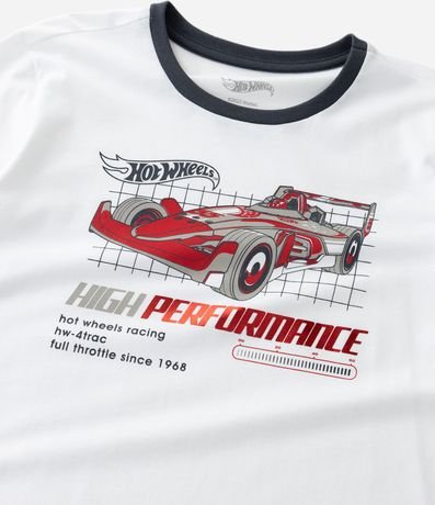 Pijama Largo Infantil en Algodón con Estampado Hotwheels - Talle 7 a 14 años 11