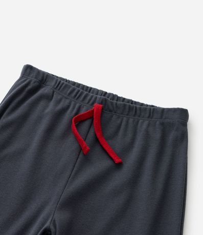 Pijama Largo Infantil en Algodón con Estampado Hotwheels - Talle 7 a 14 años 7