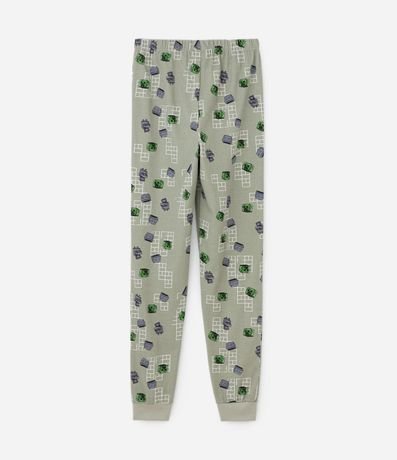 Pijama Infantil con Estampado Minecraft  – Talle 5 a 14 años 5