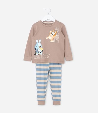 Pijama Infantil con Estampa de Bluey y Bingo – Talle 2 a 8 años 1