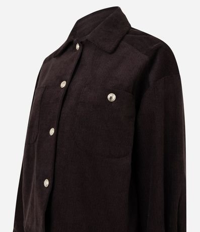 Campera en Terciopelo con Abotonado Delantero 6