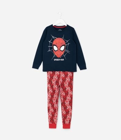 Pijama Infantil Largo con Estampa de Spider-Man – Talle 2 a 8 años