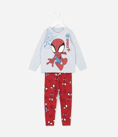 Pijama Infantil Largo con Estampado Spidey Man – Talle 2 A 8 años