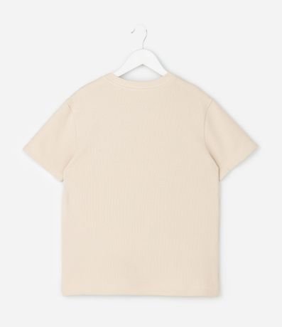 Remera Infantil Texturizada con Cuello Redondo – Talle 5 a 14 años 2