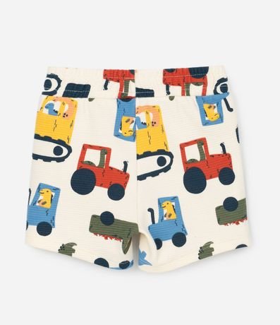 Conjunto Infantil con Estampado de Camiones – Talle RN a 18 Meses 5