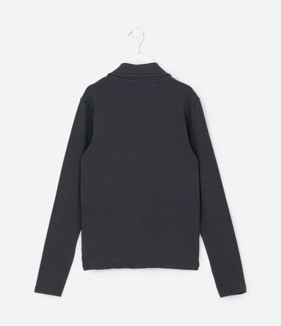 Blusa Infantil en Rib con Cuello Polo – Talle 5 a 14 años 2