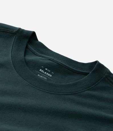 Remera Relaxed Básica en Malla 4