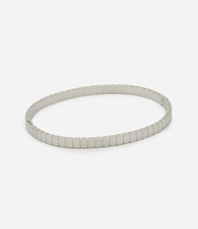 Pulsera Acero Inoxidable a Prueba de Agua con Textura Acanalada 2