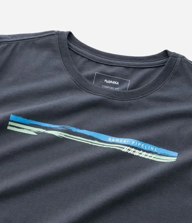 Remera Infantil con Estampa Rayada – Talle 5 a 14 años 5