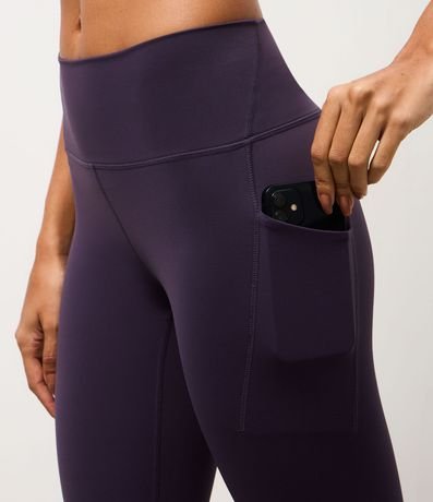 Calca Legging Deportiva en Microfibra con Bolsillos 3