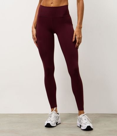 Calca Legging Deportiva en Microfibra con Bolsillos 2