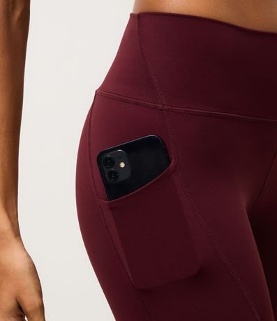 Calca Legging Deportiva en Microfibra con Bolsillos 3