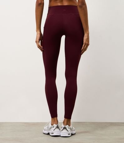 Calca Legging Deportiva en Microfibra con Bolsillos 4