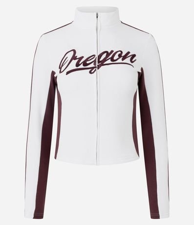 Campera en Algodón con Lettering Oregon 5
