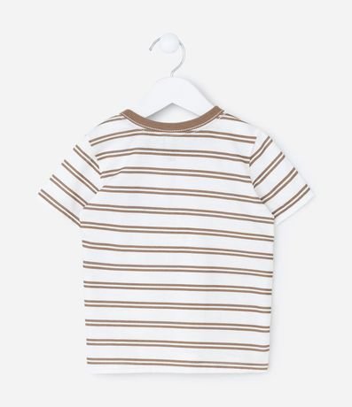 Conjunto Infantil con Rayas y Aplique de Animalito – Talle 1 a 6 años 3