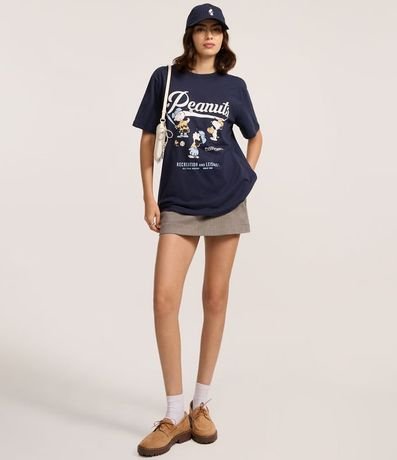 Remera en Algodón con Estampa Snoopy Peanuts 2