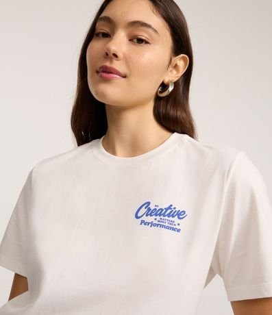 Remera Manga Corta con Estampa de Oso de Goma 4