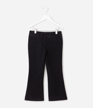 Pantalón Infantil Flare en Jeans con Cintura Elástica – Talle 5 a 16 años 3