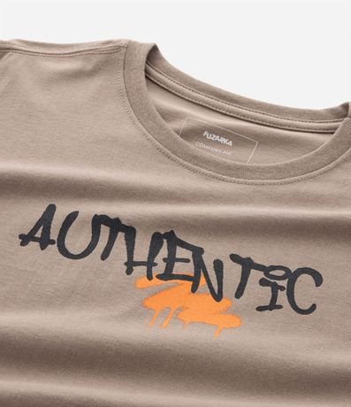 Remera Infantil con Estampa Authentic – Talle 5 a 14 años 4