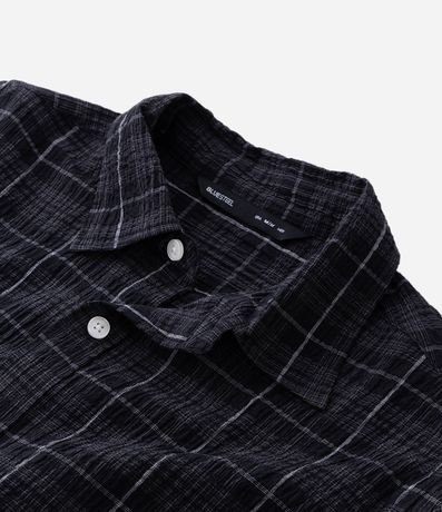 Camisa Manga Larga en Tricolina de Cuadros 9