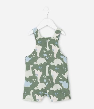 Peto Infantil en Algodón con Estampa de Dinossauros – Talle 0 a 18 Meses 3