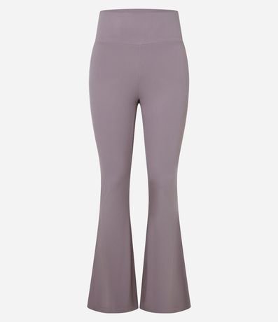 Pantalón Deportiva Flare en Microfibra Acanalada 6
