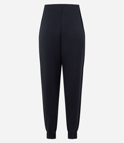 Pantalón Deportiva Jogger en Modal con Recorte 6