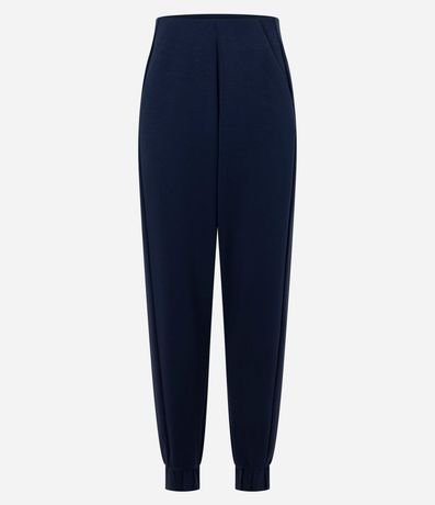 Pantalón Deportiva Jogger en Modal con Recorte 6