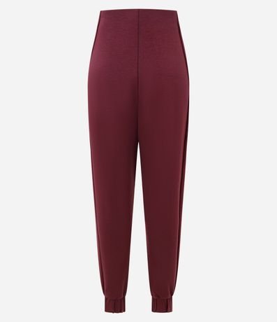 Pantalón Deportiva Jogger en Modal con Recorte 2