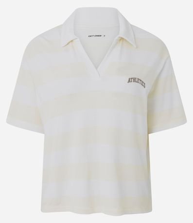 Remera Polo Deportiva en Piquet con Bordado Athletics 3