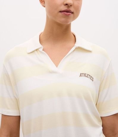 Remera Polo Deportiva en Piquet con Bordado Athletics 2