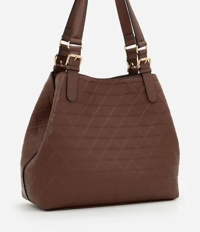 CarteraHobo Grande en PU con Detalles Metalizados 3